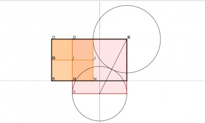 Carré Meh et module pour Thoutmosis IV Rectangle Chapelle.JPG